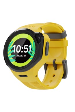Смартчасы ELARI KidPhone 4GR, 1.3", желтый